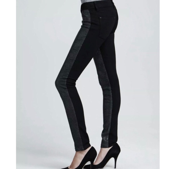 DL1961 Emma Leggings Women’s Size 27 4WAY Stretch Python Print Jeans Pants - Picture 2 of 16